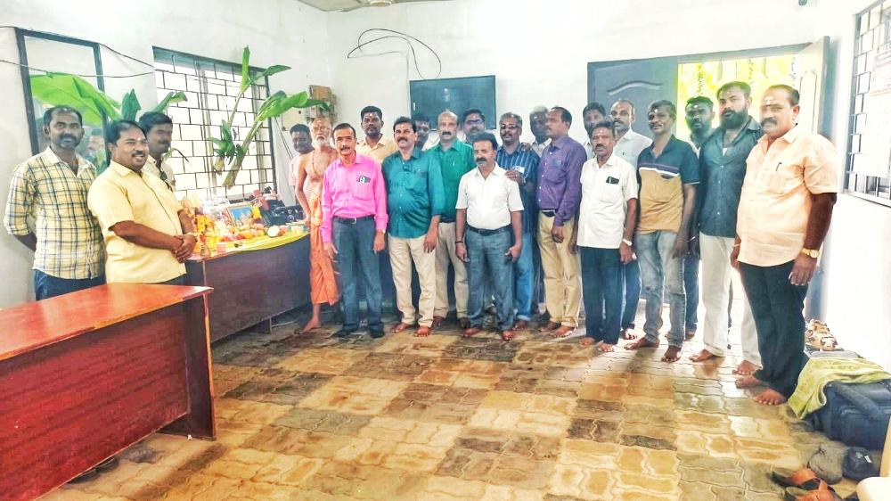 தூத்துக்குடி பிரஸ் கிளப்பில் சரஸ்வதி பூஜை விழா கோலாகல கொண்டாட்டம்