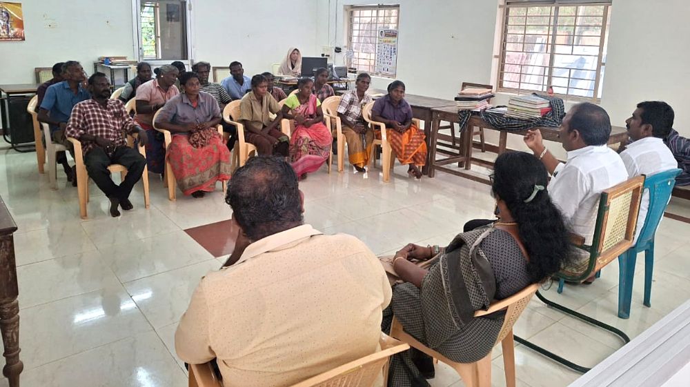 ஆத்தூர் பேரூராட்சியில் தூய்மை பணியாளர்களுக்கான சிறப்பு கூட்டம் நடைபெற்றது